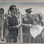 21 Mai 1945, livraison du Drapeau Historique de Guerre du 5ème Régiment
