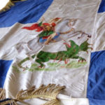 Le Drapeau Historique de Guerre du 5ème Régiment d' Infanterie de Trikala, Ecole de Sergents Permanents